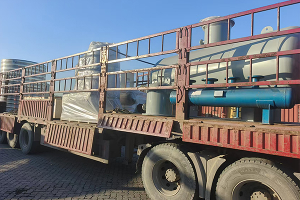6 tons/hour Natural Gas Steam Boiler Shipped to Saudi Arabia