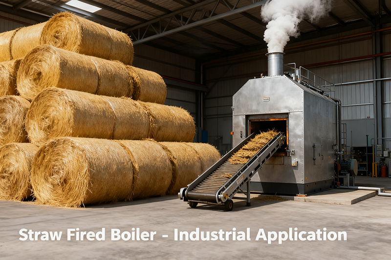 straw boiler