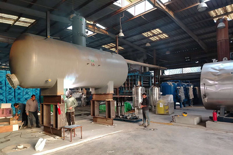 Egypt Project – 8 Ton Steam Boiler Installation and Operation