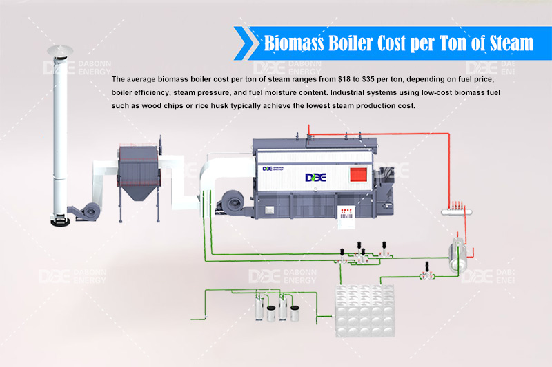 biomass boiler cost