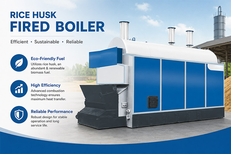 rice husk fired boiler