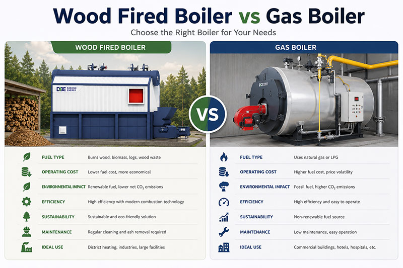 Wood Fired Boiler vs Gas Boiler